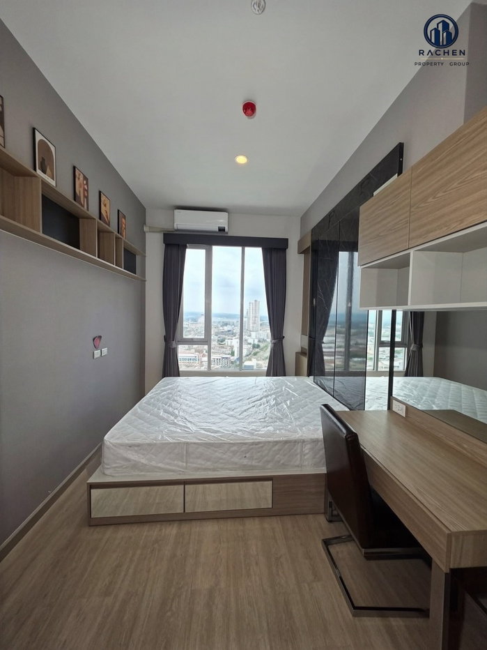picture For rent: Plus Connect condo, 27th floor, 33 sq.m., built-in furniture - 3/26