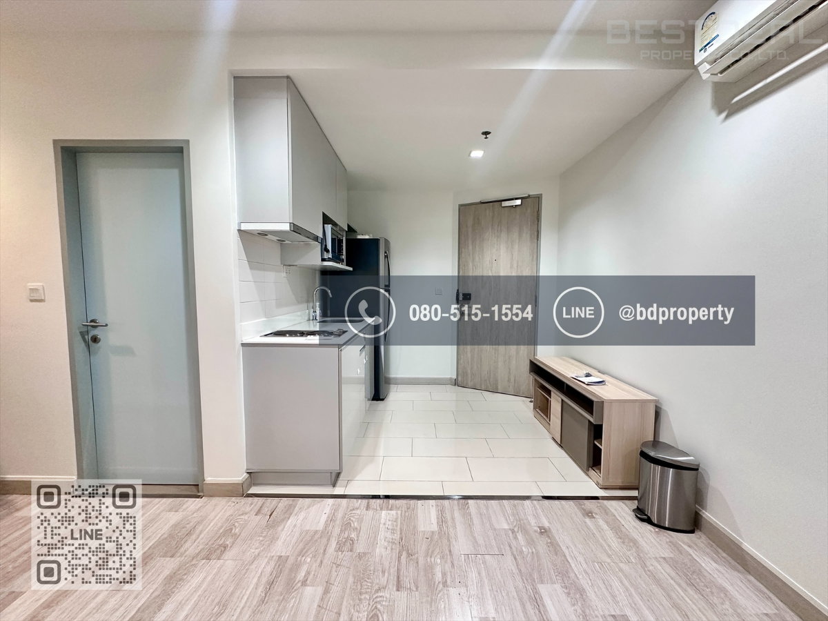 รูป Bestdeal ให้เช่า ขนาด 2 ห้องนอน 55 sqm.เฟอร์นิเจอร์และเครื่องใช้ไฟฟ้าครบพร้อมเข้าอยู่ 25,000 บาท/เดือน “IDEO MOBI RAMA 9” ใกล้MRTและเซ็นทรัลพระราม 9 - รูปที่ 3/17