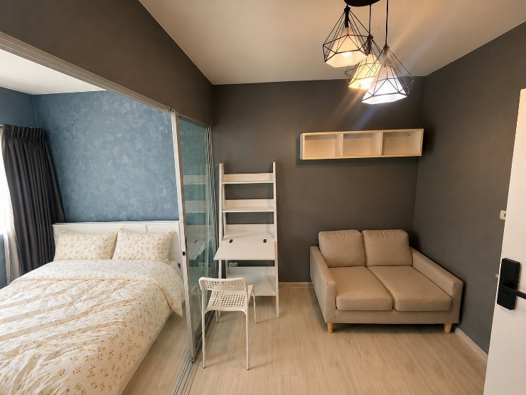 รูป 🏡✨ ให้เช่า Plum Condo Rangsit Phase 2 | ใกล้ ม.กรุงเทพ รังสิต | เพียง 7,000 บาท - รูปที่ 3/12