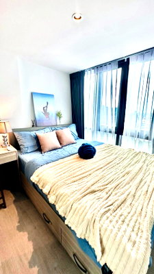 คอนโดให้เช่า : 🏷️ P-137020 | Altitude Unicorn Sathorn - Tha Phra : มี Skywalk เชื่อม BTS ตลาดพลู! ราคาเช่า 23,500 บ. | Line ID: @easycondoplus | 099-229-6397
