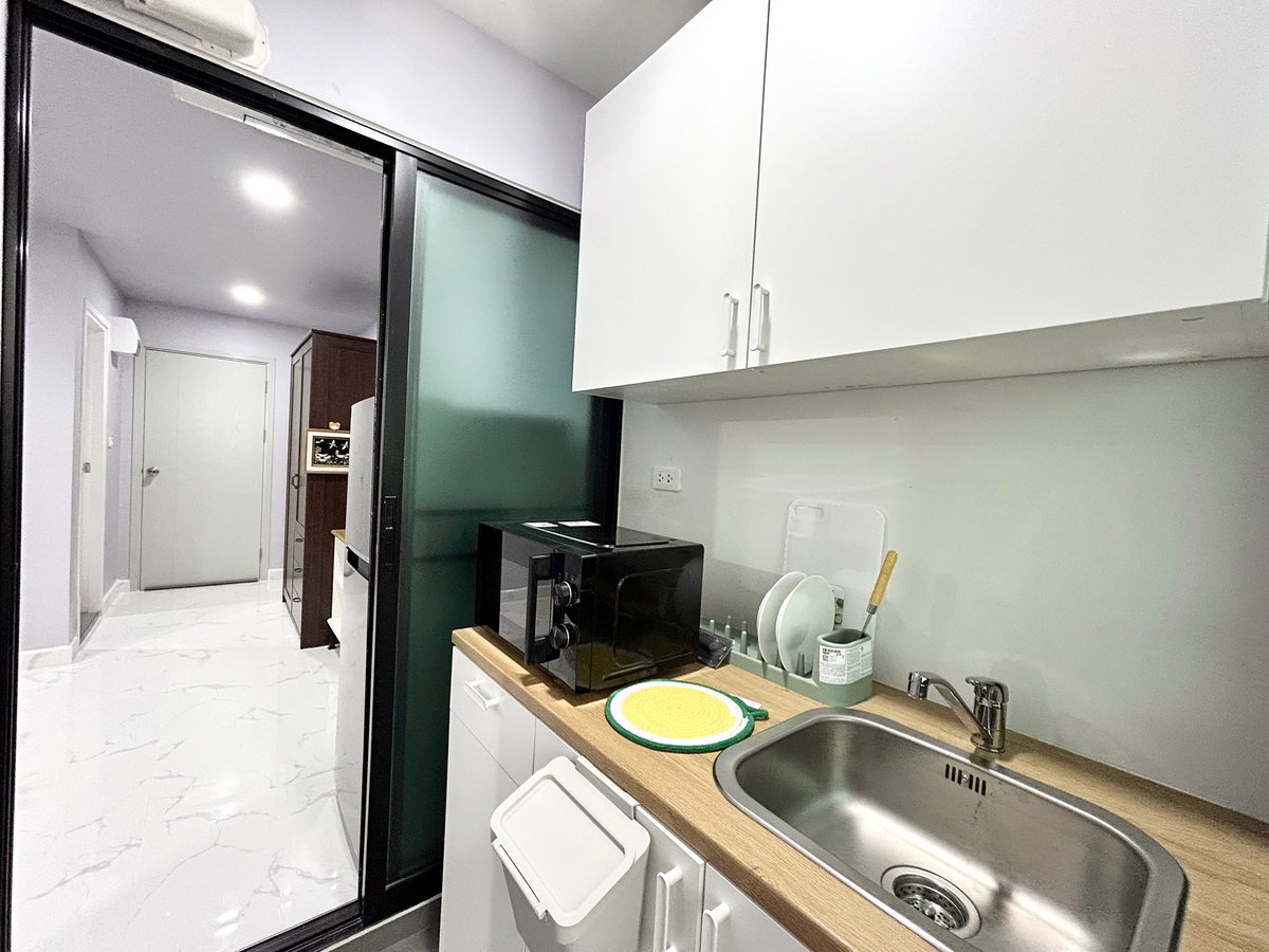รูป 🔥ให้เช่าคอนโด Rye sukhumvit 101/1 ใกล้ BTS ห้องสวย พร้อมอยู่ มาแต่ตัวกับเสื้อผ้าก็เข้าอยู่ได้เลย🔥 - รูปที่ 6/15