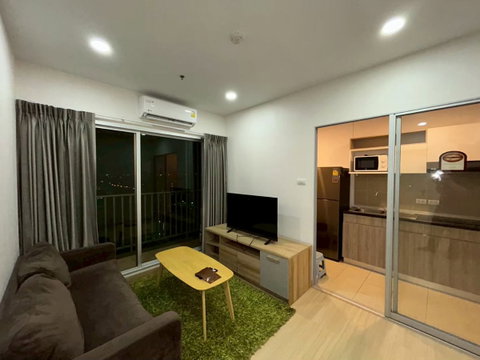 PFD-08960 Condo for rent Supalai Veranda Sukhumvit 117, fully furnished, ready to move in, near BTS Pu Chao, only 200 meters 🏙️✨
