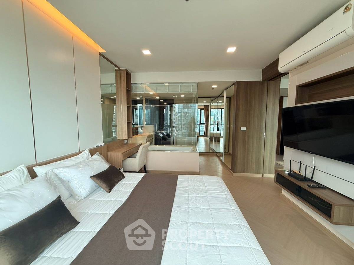 รูป ใกล้ BTS Saint Louis 200 ม. ชั้น 27 คอนโด 1 ห้องนอน The Address Sathorn (ID 510063) - รูปที่ 2/10