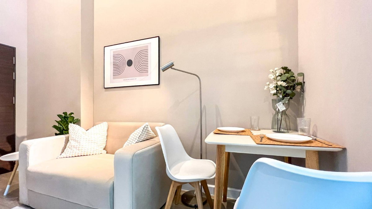 picture Condo for rent double space fully furnished ready to move in Metro sky Bangsue(Short-term rental available) LINE @starcondo - 7/14