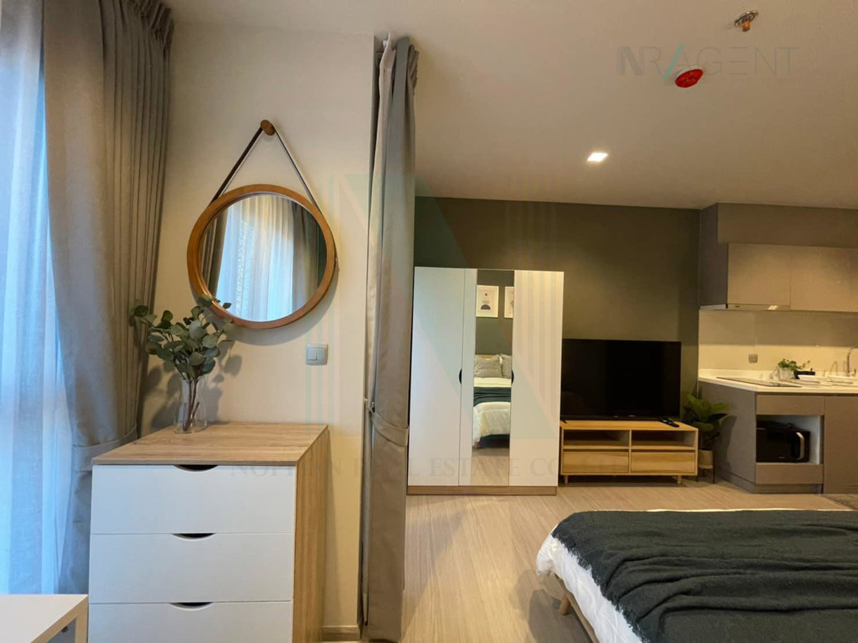 picture 🔺 For Rent Condo LIFE ASOKE - RAMA 9 Building A, Floor 24,Studio, Room size 26.00 sqm - 3/8