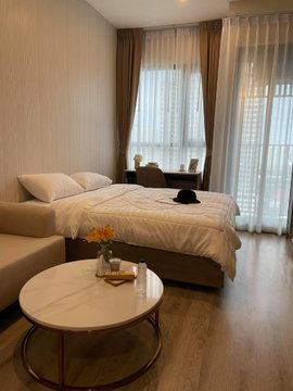 📣ให้เช่าคอนโด Knightsbridge Prime Onnut (BTS อ่อนนุช) เฟอร์และเครื่องใช้ไฟฟ้าครบ @onestepliving