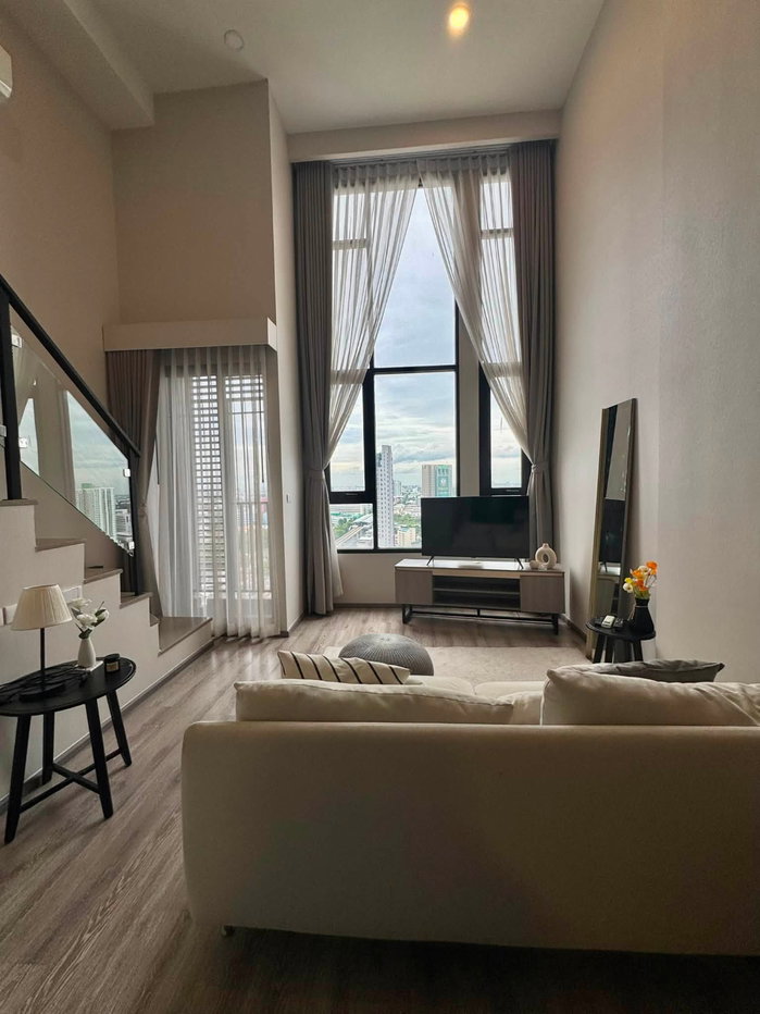 รูป ให้เช่า Knightsbridge Kaset Society Duplex ชั้น 20 ห้อง Top Floor 41.35 ตร.ม. ใกล้ BTS เสนานิคม - รูปที่ 6/11