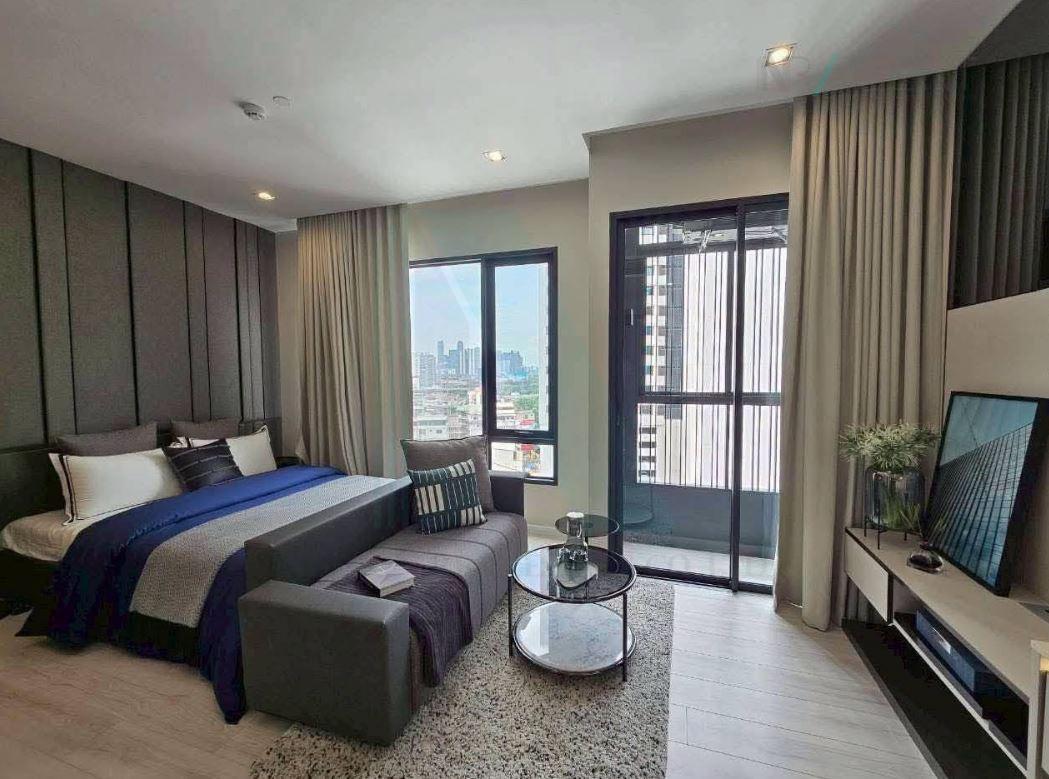 picture 🚩 For Rent Condo THE ROOM PHAYATHAI Building 1, Floor 10,Studio, Room size 28 sqm - 3/8