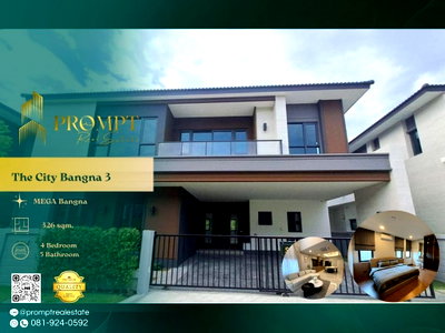 Houses for rent Samut Prakarn : AB05925 - The City Bangna 3 : MegaBangna 
