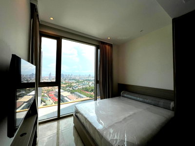 ขายคอนโด : 🏝️ขาย The Riviera Ocean Drive คอนโดหรูระดับ Luxury ห้องใหม่ (New Room) ชั้น 33 วิวเมือง+วิวทะเลสวยงาม ✅ตกแต่งครบ โควต้าต่างชาติ (FQ Quota)