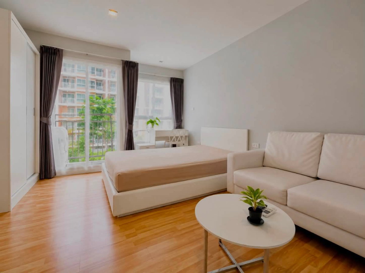 รูป WE Condo เอกมัย–รามอินทรา | 8,000 บาท/เดือน ✨ 27 ตร.ม. ชั้น 4 | เฟอร์ครบ  - รูปที่ 1/3