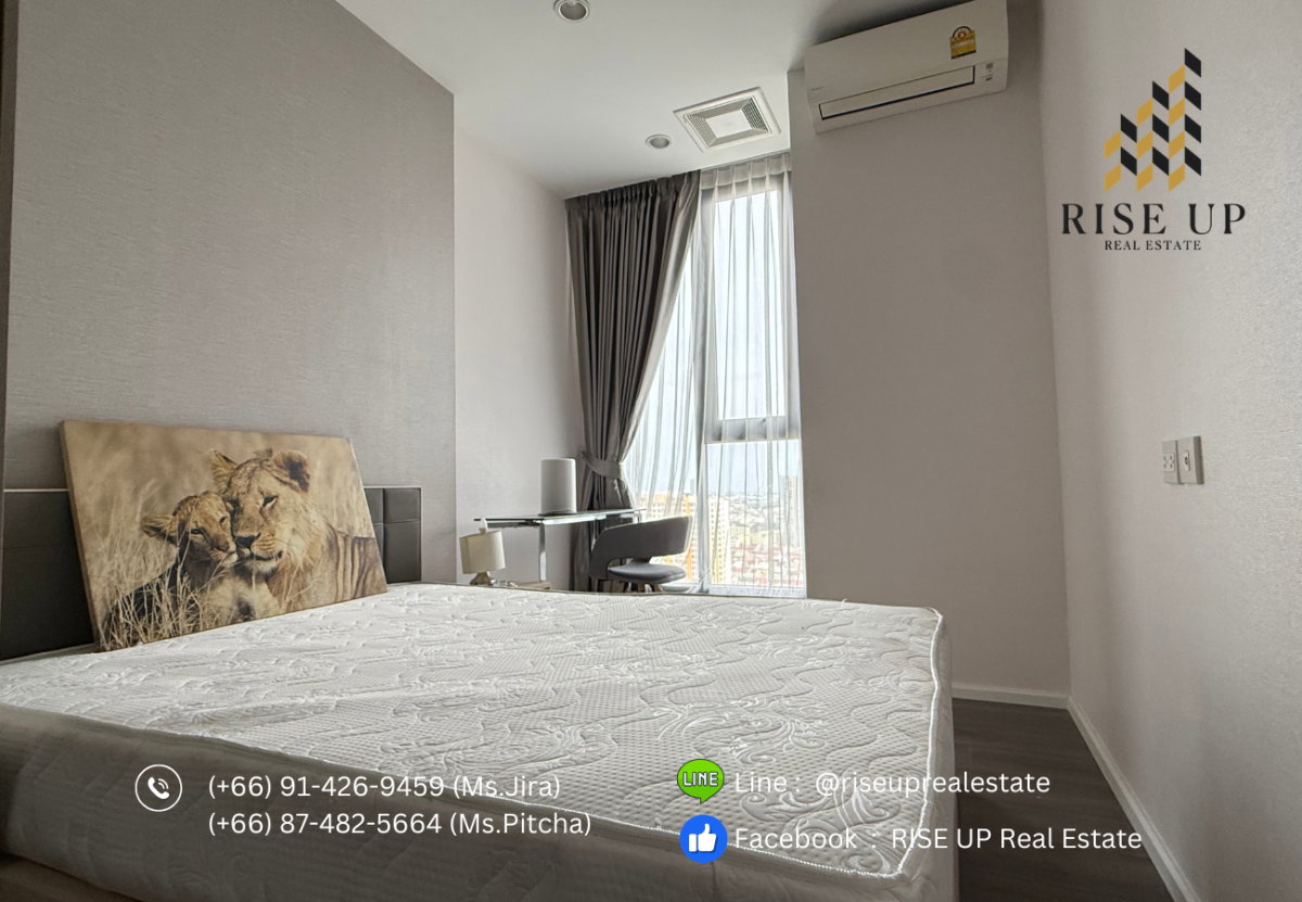 รูป ปล่อยเช่า 📣 Whizdom Essence Condo, 1 ห้องนอน 1 ห้องน้ำ, ขนาด 35 ตร.ม. 🔥17,000 บาท/เดือน🔥 - รูปที่ 7/10