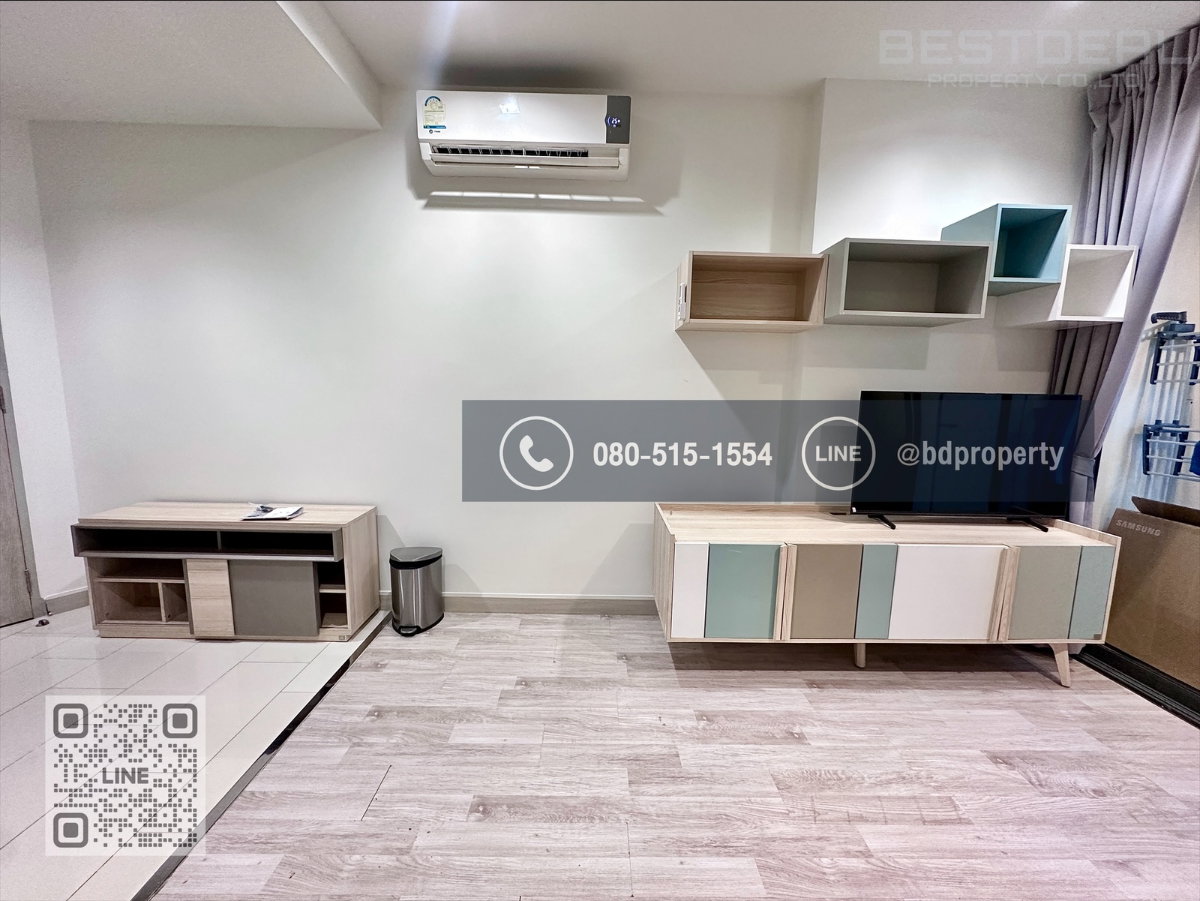 รูป Bestdeal ให้เช่า ขนาด 2 ห้องนอน 55 sqm.เฟอร์นิเจอร์และเครื่องใช้ไฟฟ้าครบพร้อมเข้าอยู่ 25,000 บาท/เดือน “IDEO MOBI RAMA 9” ใกล้MRTและเซ็นทรัลพระราม 9 - รูปที่ 2/17