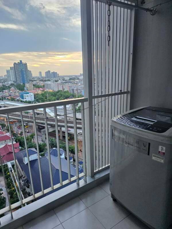 รูป 🔔🔔ให้เช่า แอสปาย สาทร-ท่าพระ 31 ตรม.ชั้น 15 แต่งครบ ติด BTS ตลาดพลู พร้อมอยู่!! สอบถาม Line ID: @atfirm🔔🔔 - รูปที่ 12/14