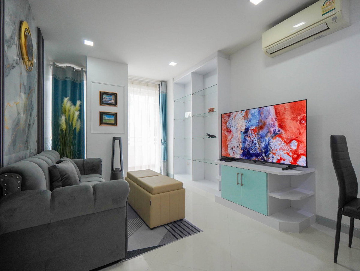 รูป 🏝️ขาย Jada Beach Condo จาด้า บีช คอนโด ห้องกว้าง ระเบียงใหญ่ พร้อมเฟอร์นิเจอร์ ทำเลดีใกล้หาดจอมเทียน ✅ เดินทางสะดวก - รูปที่ 6/21
