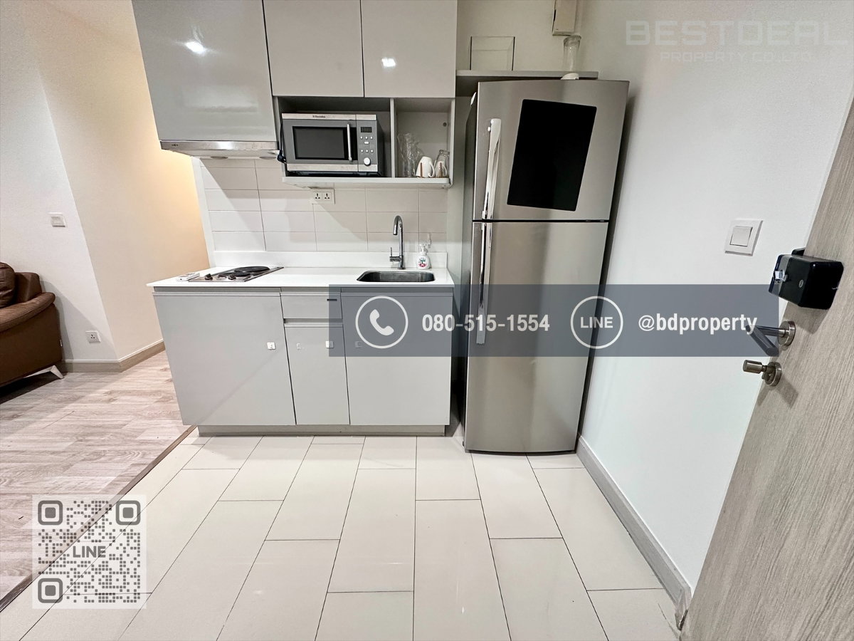 รูป Bestdeal ให้เช่า ขนาด 2 ห้องนอน 55 sqm.เฟอร์นิเจอร์และเครื่องใช้ไฟฟ้าครบพร้อมเข้าอยู่ 25,000 บาท/เดือน “IDEO MOBI RAMA 9” ใกล้MRTและเซ็นทรัลพระราม 9 - รูปที่ 14/17