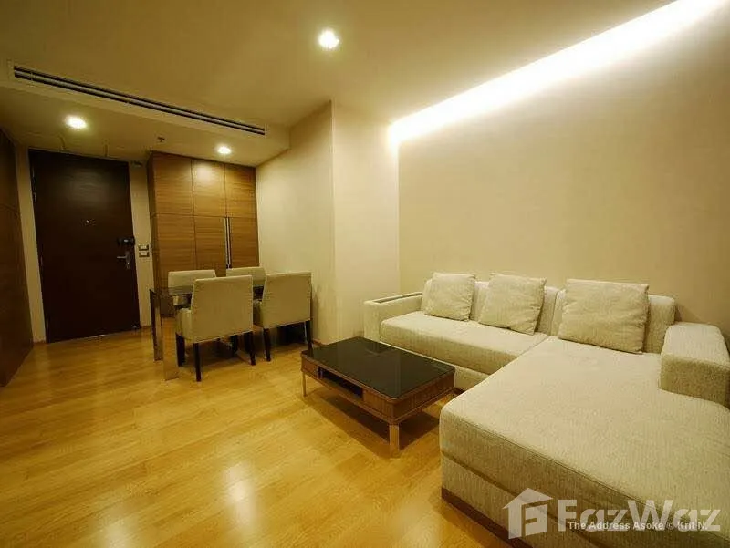 รูป คอนโดให้เช่า 2 ห้องนอน ในโครงการ ดิ แอดเดรส อโศก 6680031 - รูปที่ 2/10