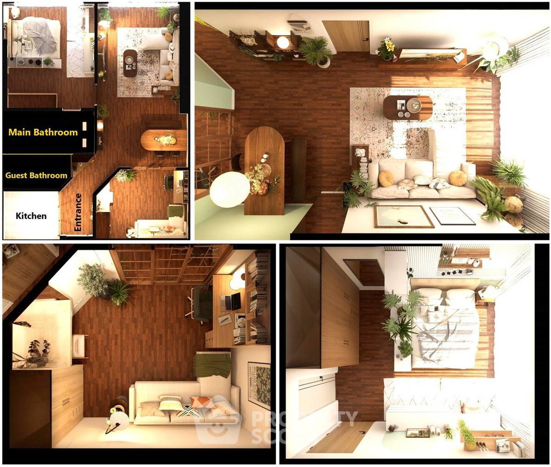 picture 15th-Floor 2-BR Condo At Baan Nonsi, Thanon Chan (ID 2198492) - 21/21
