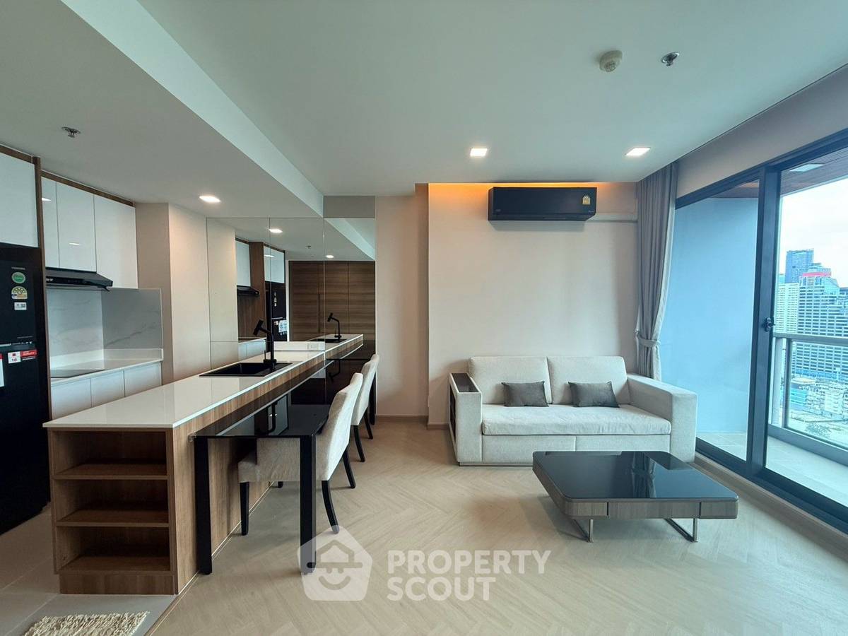 รูป ใกล้ BTS Saint Louis 200 ม. ชั้น 27 คอนโด 1 ห้องนอน The Address Sathorn (ID 510063) - รูปที่ 1/10