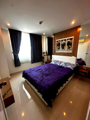 ขายคอนโด : 🏝️ขาย Amazon Residence Condominium จอมเทียน คอนโดทำเลดี ใกล้หาดจอมเทียน ชั้น 6 วิวเมือง เฟอร์นิเจอร์ครบ  ✅พร้อมเข้าอยู่