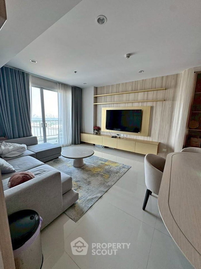 picture 30th-Floor 2-BR 100 Sqm Condo At Supalai Riva Grande (ID 3200470) - 1/14