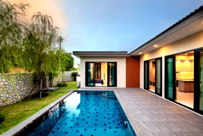 Houses for sale Bang Lamung Chonburi : 🔥 Garden Ville 11, Chaiyapruek 2 Road, Huay Yai, Pattaya | 3-bedroom detached houses starting at 7.7 million baht.
