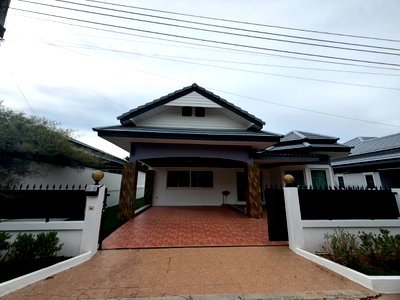 บ้านเดี่ยว ม.เทคโนโลยีราชมงคลตะวันออก : 🏝️ขาย บ้านเดี่ยว 1 ชั้น Pornthep Garden Ville 6 พรเทพ การ์เด้น วิลล์ 6  หนองปลาไหล บางละมุง ชลบุรี บ้านหลังใหญ่  ✅เนื้อที่กว้างขวาง