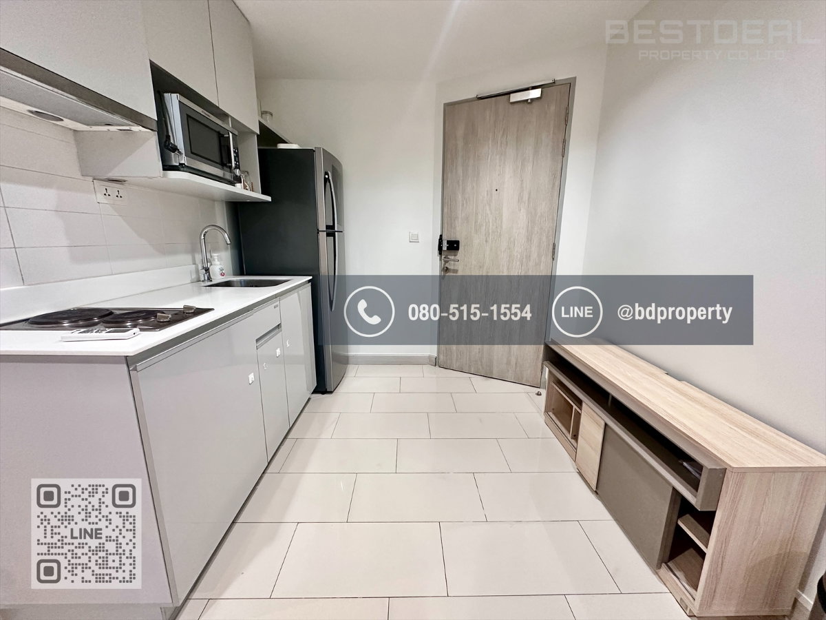 รูป Bestdeal ให้เช่า ขนาด 2 ห้องนอน 55 sqm.เฟอร์นิเจอร์และเครื่องใช้ไฟฟ้าครบพร้อมเข้าอยู่ 25,000 บาท/เดือน “IDEO MOBI RAMA 9” ใกล้MRTและเซ็นทรัลพระราม 9 - รูปที่ 13/17