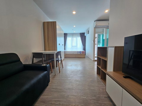 Condo For Rent | Corner Room, River View “Regent Home Bangna” 29 Sq.m. Near BTS Bearing