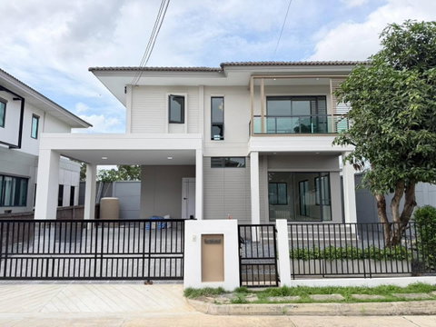 บ้านเดี่ยวหลังใหญ่ ทำเลดี กว้างขวาง หมู่บ้าน สราญสิริ ติวานนท์-แจ้งวัฒนะ1 บ้านสวย พร้อมเข้าอยู่ เดินทางสะดวก