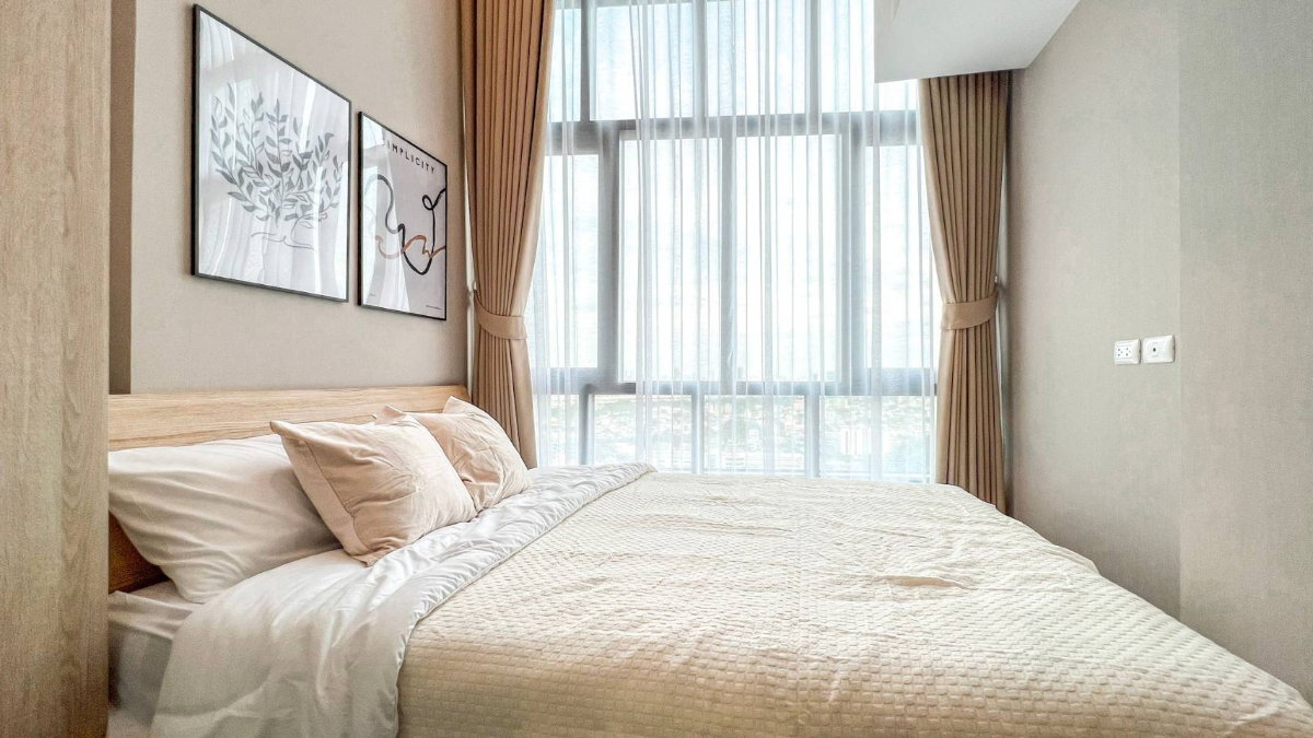 picture Condo for rent double space fully furnished ready to move in Metro sky Bangsue(Short-term rental available) LINE @starcondo - 4/14