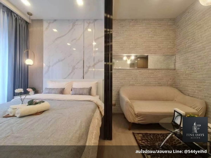รูป FD-084315🔥 FOR RENT | One9Five Asoke–Rama 9 | 1 Bedroom | 28 SQ.M. | 21,000 THB/Month🏙️ One9Five Asoke-Rama 9 | วันไนน์ไฟว์ อโศก-พระราม 9 - รูปที่ 2/6