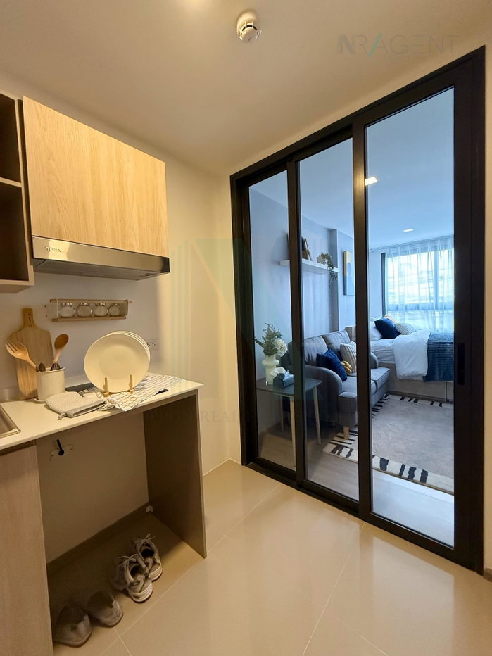 picture 📌 For Rent Condo THE MUVE PRADIPAT Building 1, Floor 2,Studio, Room size 25 sqm - 1/8