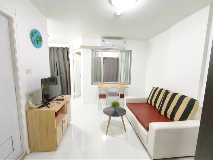 รูป S340 🔥 ให้เช่า 📍 Lumpini Condo Town Bodindecha - Ramkhamhaeng 📍(ลุมพินี คอนโดทาวน์ บดินทรเดชา - รามคำแหง) ✅มีเครื่องซักผ้า พร้อมเข้าอยู่ - รูปที่ 7/10