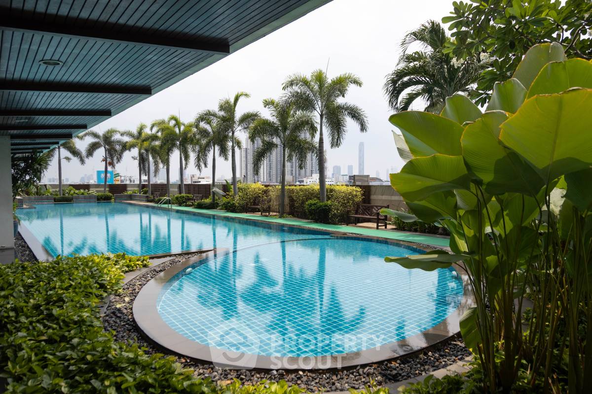 picture 15th-Floor 2-BR Condo At Baan Nonsi, Thanon Chan (ID 2198492) - 19/21