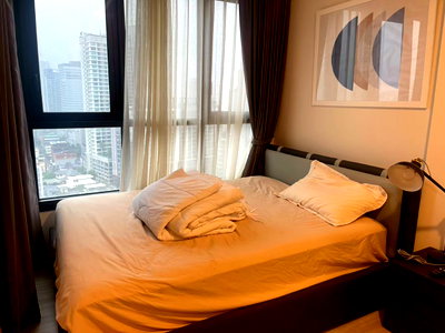 คอนโดให้เช่า : XT ห้วยขวาง | 1ห้องนอน ชั้นสูง 22 (เพียง 75ม ถึง MRT ห้วยขวาง) 18,000 บาท / เดือน