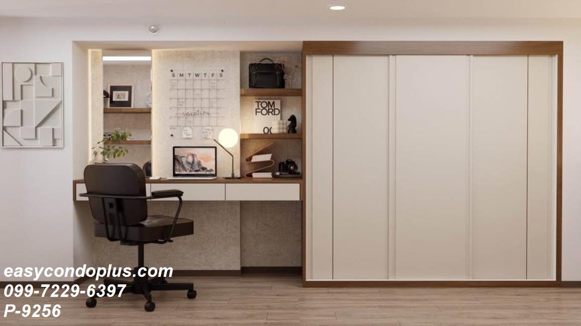 picture ð·ïļ P-9256 | Culture Chula : High Floor Duplex Unit! Near MRT Sam Yan 35,000 THB | Line ID: @easycondoplus | 099-229-6397 - 6/8