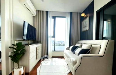 คอนโดให้เช่า : ชั้น 15 คอนโด 1 ห้องนอน Altitude Symphony Charoenkrung BTS สะพานตากสิน (ID 3198596)