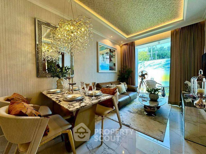 รูป คอนโด 1 ห้องนอน พื้นที่ 39 ตร.ม. ขายที่ The Riviera Malibu พระตำหนัก (ID 3155620) - รูปที่ 2/7