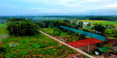 Land for sale Rangsit-Nakhon Nayok Road : Land for Sale: 6 Rai (2.37 Acres) with Mountain View, Ban Phriao, Ban Na District, Nakhon Nayok