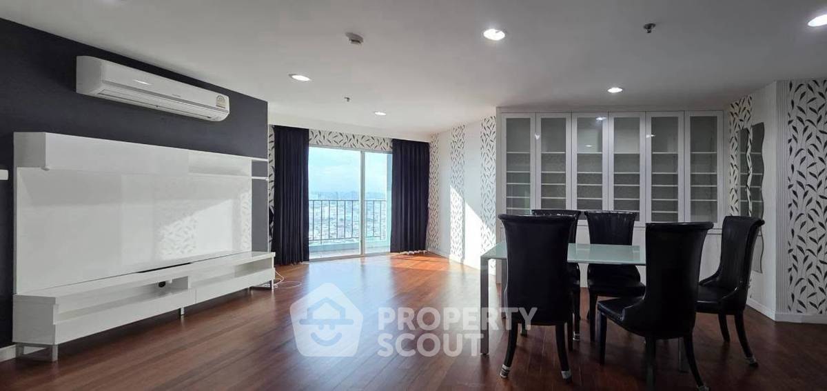 picture 40th-Floor 3-BR Condo At Belle Grand Rama 9 Near MRT Phra Ram 9 (ID 3201507) - 1/16