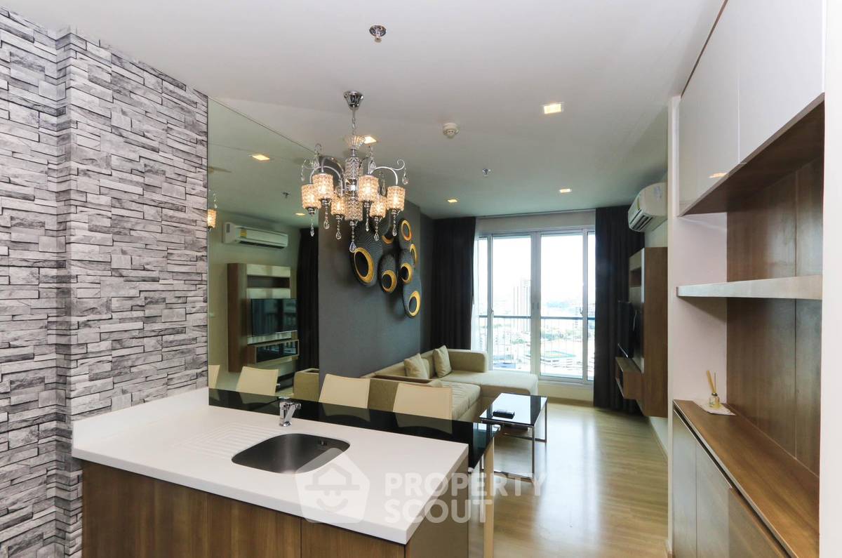 picture 32nd-Floor 1-BR At Rhythm Sathorn, 300m To BTS Saphan Taksin (ID 3203131) - 8/12