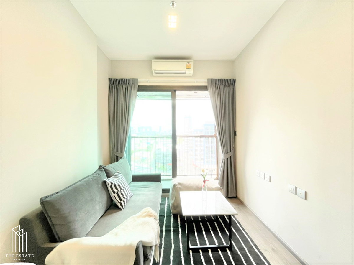 รูป Condo for RENT Whizdom Avenue Ratchada-Ladprao ห้องดี แต่งสวย เครื่องใช้ไฟฟ้า เฟอร์นิเจอร์ครบ @16,000 Baht - รูปที่ 2/7