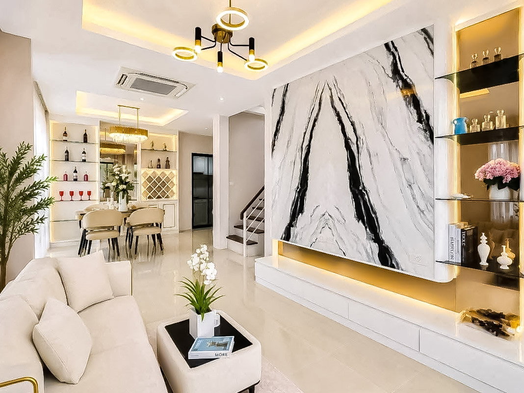 picture Modern 4Bedroom House for Rent Noen Plab Wan East Pattaya - 2/11