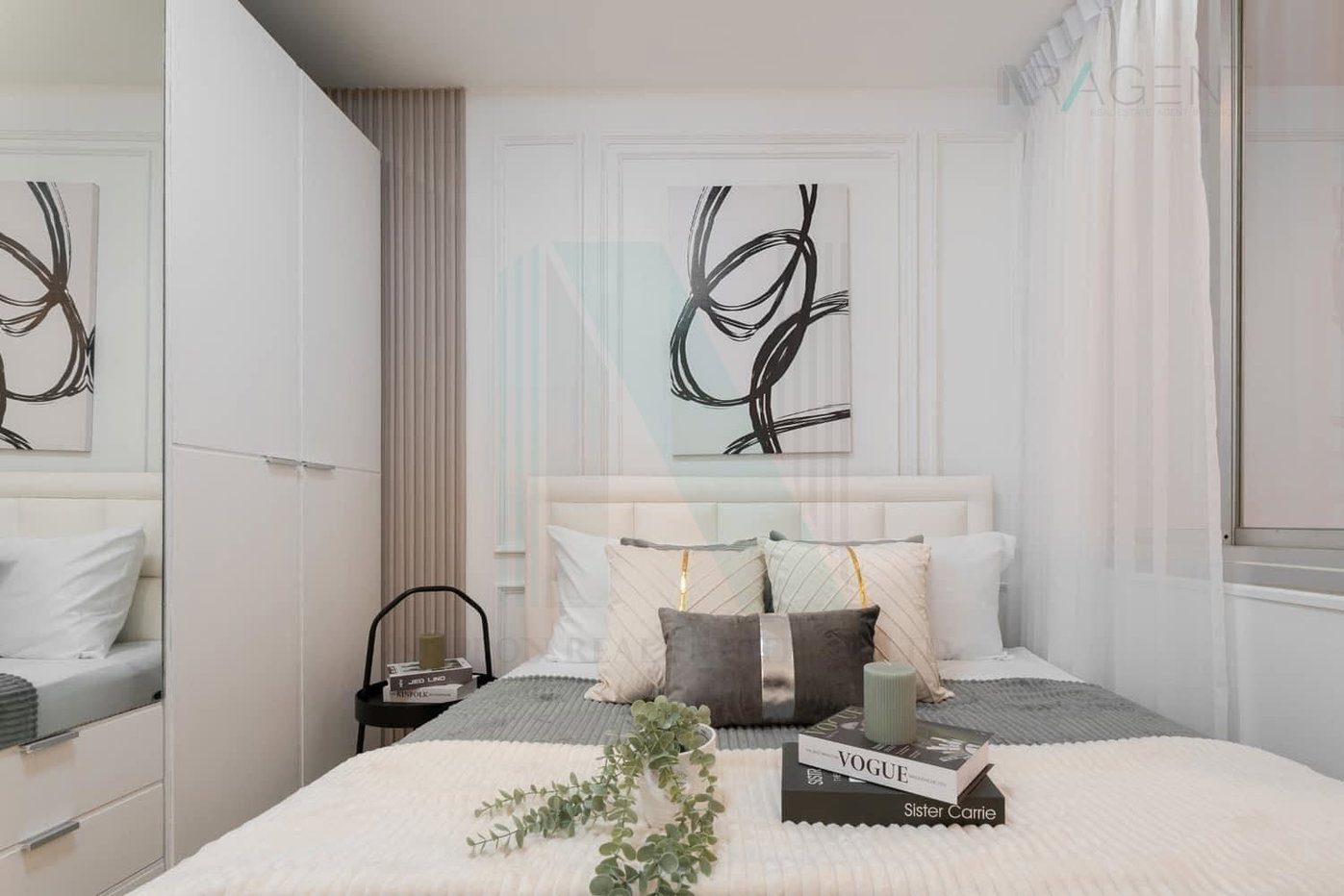 picture ๐ For rent condo RATCHADA CITY 18 Building P, Floor 3,1 bed room, Room size 46.00 sqm - 7/8