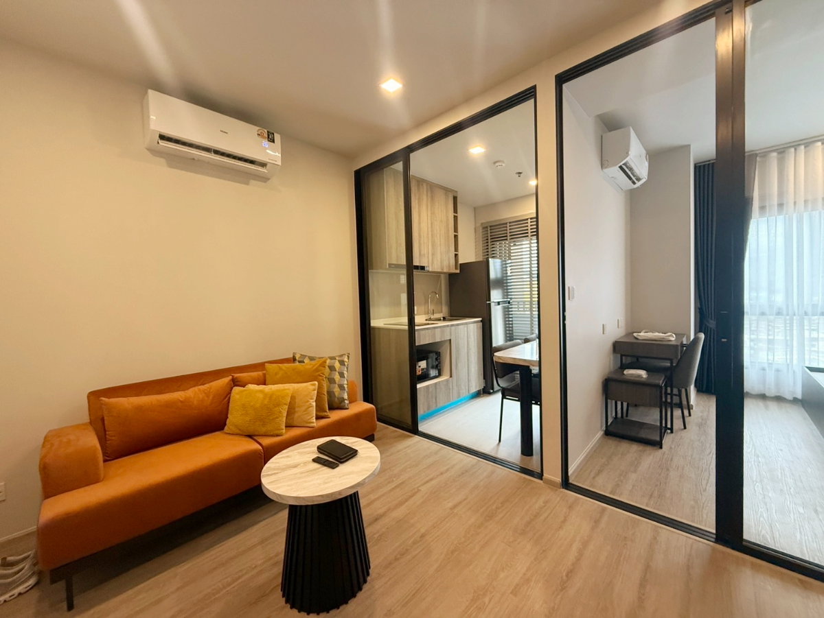 รูป ⚡เช่าด่วน Metris District ลาดพร้าว 30 ตร.ม. ห้องใหม่แกะกล่อง เลี้ยงสัตว์ได้ พาน้องเข้าอยู่ได้เลย! 🐱🐶 - รูปที่ 2/9
