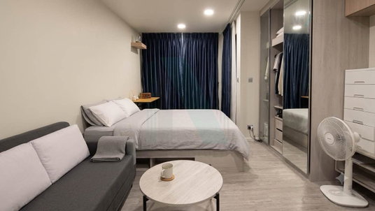 รูปภาพ For Rent Condo ATMOZ TROPICANA BANGNA Building D, Floor 8,Studio, Room size 23 sqm