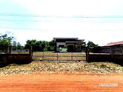 บ้านเดี่ยว สกลนคร : บ้านเดี่ยว 369 ตร.วา พังโคน สกลนคร 1.5M