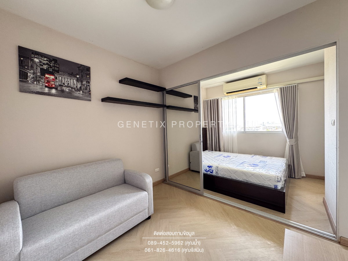 รูป 🏫 ให้เช่าถูก!! พลัมพาร์ค เฟส 2 (ห้องมุม) คอนโดใกล้ ม.กรุงเทพ เครื่องใช้ไฟฟ้า(ใหม่แกะกล่อง) พร้อมอยู่ 7,500 บาท/เดือน - รูปที่ 2/17
