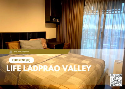คอนโดให้เช่า : ให้เช่า ✨ Life Ladprao Valley ✨ เฟอร์นิเจอร์ และ เครื่องใช้ไฟฟ้าครบ ใกล้ BTS ห้าแยกลาดพร้าว/MRT พหลโยธิน